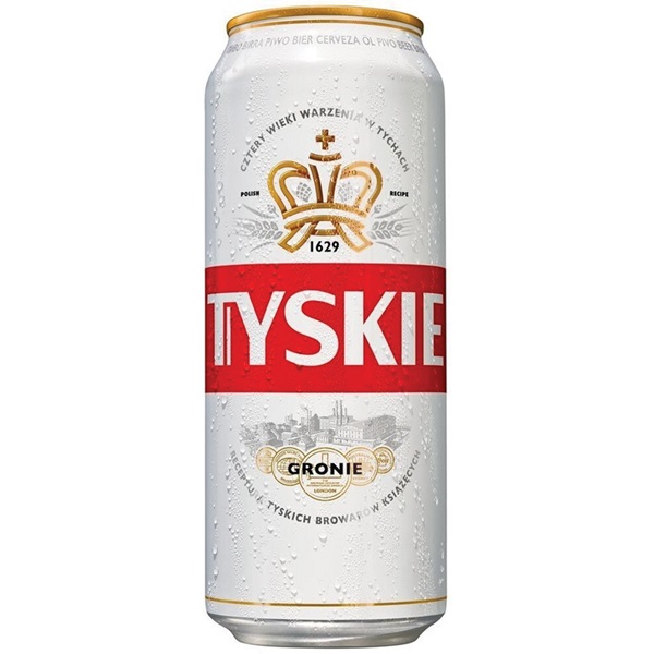 Tyskie bier 0.5L Unobezorgt